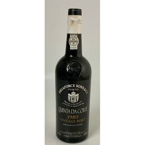 59 - VINTAGE PORT, ONE BOTTLE DELAFORCE QUINTA DA CORTE 1980