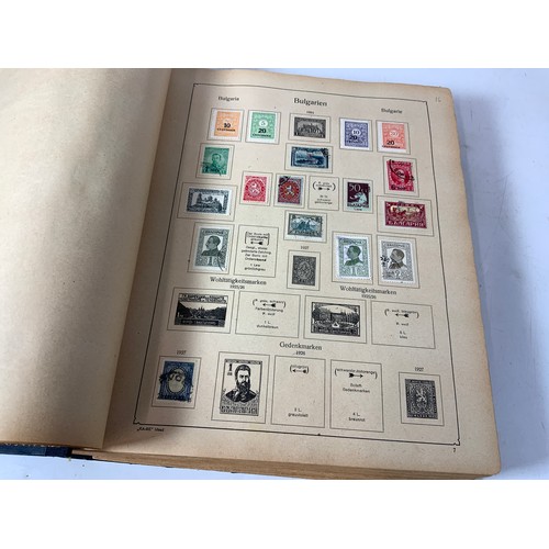 373 - STAMP INTEREST, KA-BE PRINTED ALBUM, FOR EUROPE EARLIES TO 1920’S, SPARCE FILL