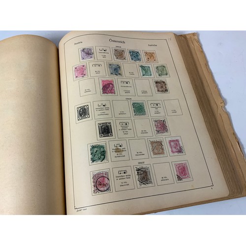 373 - STAMP INTEREST, KA-BE PRINTED ALBUM, FOR EUROPE EARLIES TO 1920’S, SPARCE FILL