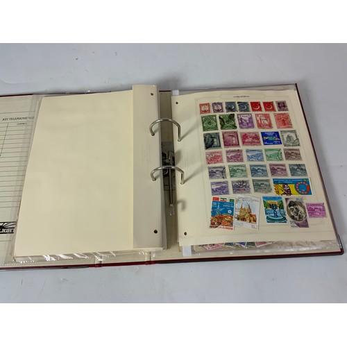 368 - STAMP INTETEST, A FOLDER OF PAKISTAN STAMPS ON & OFF PAPER