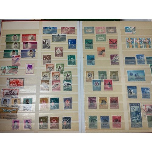 367 - STAMP INTEREST A BOX OF ASSORTED WORLD STAMPS, ON & OFF PAPER