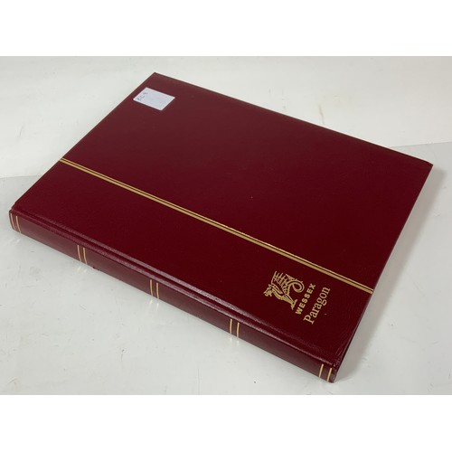 392 - SOUTH WEST AFRICA AND NAMIBIA IN A 16 PAGE MAROON PARAGON STOCKBOOK THE EARLY SWA IS MAINLY USED AND... 