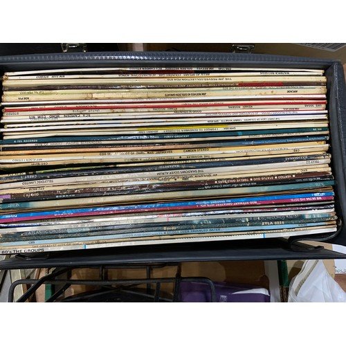 165 - MISC. VINYL RECORDS, LPS AND SINGLES