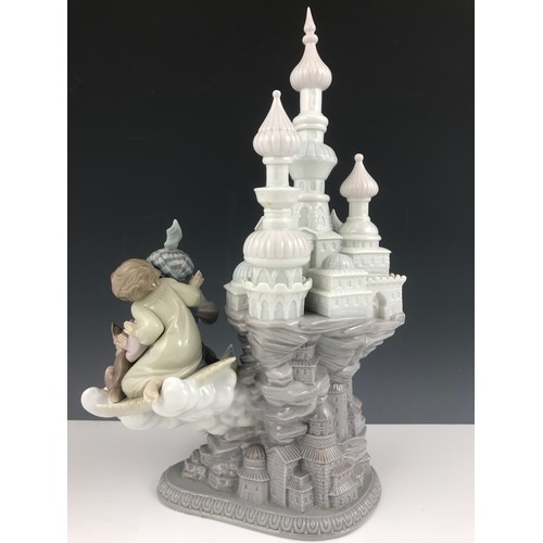 66 - RARE LARGE LLADRO DREAMS OF ALADDIN MODEL  6285 BOXED 41cm TALL