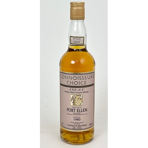 1 - CONNOISSEURS CHOICE, ISLAY PORT ELLEN 1980, SINGLE MALT WHISKY, 70 CL