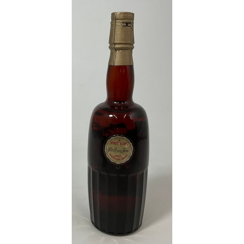 3 - OLD ANGUS LIQUEUR BLENDED SCOTCH WHISKY. DISTILLED BLENDED AND BOTTLED BY TRAIN & MCINTYRE LTD. SAYS... 