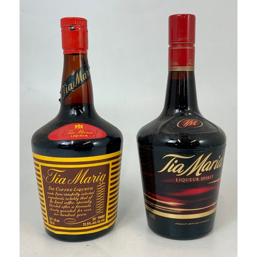 38 - 2 BOTTLES OF TIA MARIA