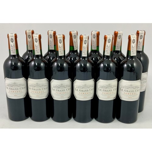 103 - LE GRAND CHAI POMEROL 2004, FULL CASE OF 12 BOTTLES