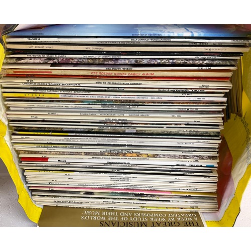 123 - LARGE QTY OF CLASSICAL RECORDS