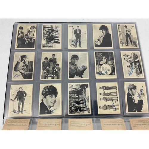 274 - A&BC GUM BEATLES CARDS, SET OF 60 CARDS