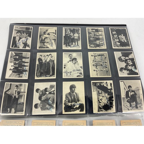 274 - A&BC GUM BEATLES CARDS, SET OF 60 CARDS