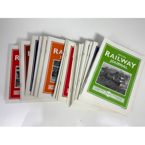 259 - 45 EDITIONS OF THE BRITISH RAILWAY JOURNAL