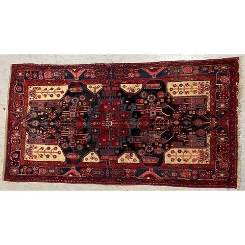 745 - IRANIAN RED GROUND CARPET 303CM X 162CM