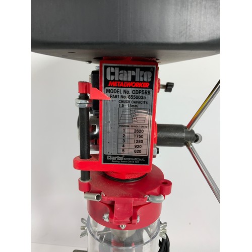 506 - CLARKE PILLAR DRILL, APPEARS AS NEW