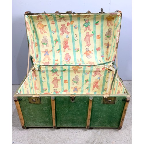 496 - DOME TOP TRUNK 84cm LONG