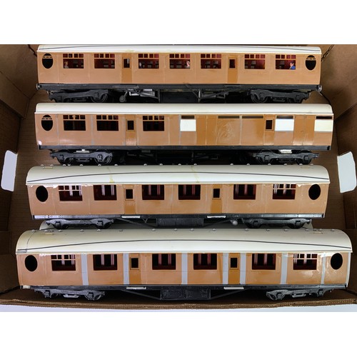 431 - 8 KIT BUILT EX LNER GRESLEY / THOMPSON COACHES, ONE BUFFET, BRAKE, COMPARTMENT AND OPEN COACHES. ALL... 