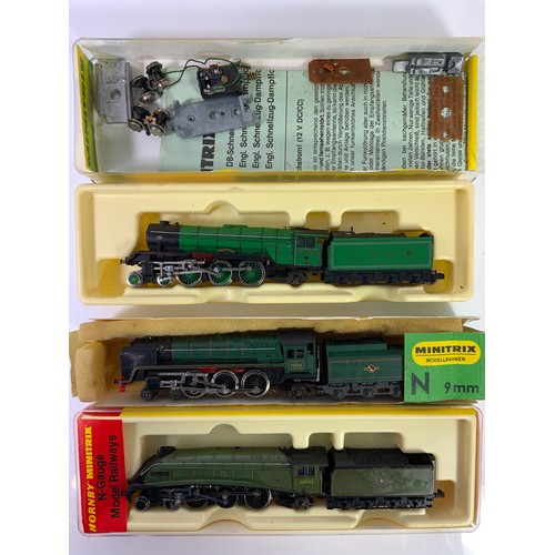 326 - 2 FARISH & 3 MINITRIX, N GAUGE LOCOMOTIVES, ALL ADVISED NON WORKING / SPARES REPAIR : GRAHAM FARISH,... 