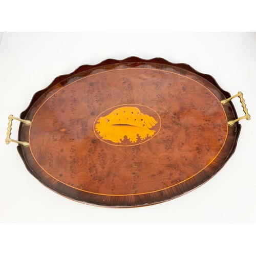 300 - QUANTITY OF MISCELLANEOUS LACQUERED WARE AND AN OVAL TRAY