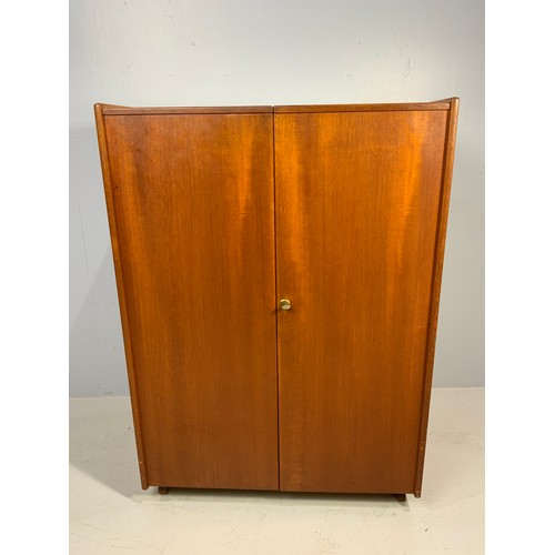 450 - IN THE MANNER OF NEWCRAFT ‘HOME OFFICE’ TEAK FOLDING COMPACTUM DESK 1960S