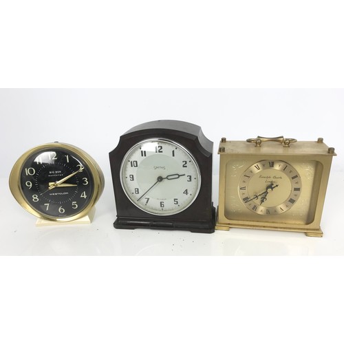 228 - MANTLE CLOCKS INC WESTCLOX, SMITHS, FERRANTI ETC