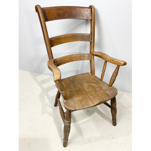 612 - GRANDFATHER CHAIR