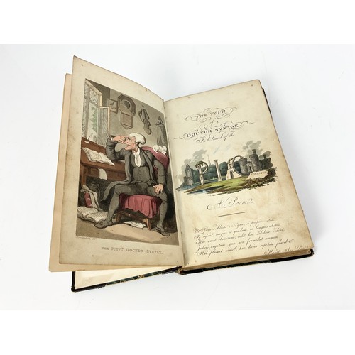 68 - DR. SYNTAX IN SEARCH OF THE PICTURESQUE, A POEM, ILLUSTRATED BY THOMAS ROWLANDSON, PRINTED BY DIGGEN... 