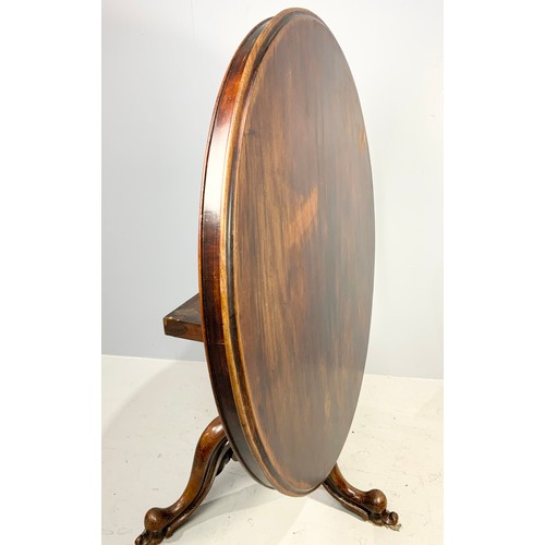 576 - ROUND TOP PEDESTAL DINING TABLE/LOO TABLE 125cm DIAMETER