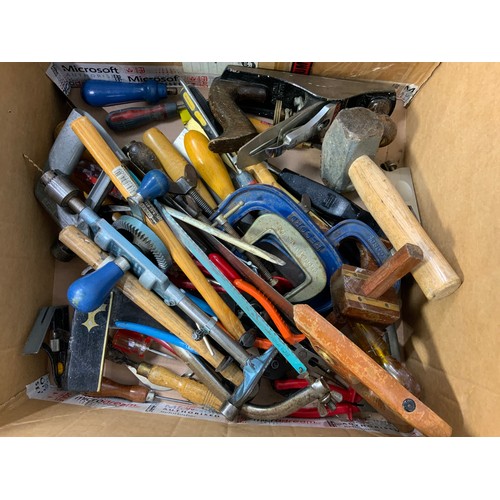 403 - LARGE QUANTITY OF HAND TOOLS TOGETHER WITH MODELLING TOOLS 2 BOXES