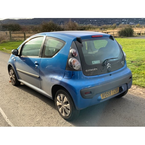 2 - LOW MILEAGE CITROEN C1 HATCHBACK 1.0I VTR VO 59 TZB FIRST REGISTERED 5 SEPTEMBER 2009, BELIEVED LESS... 