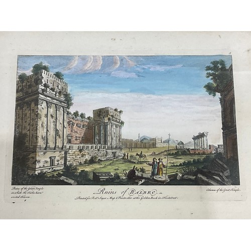 37 - SET OF 8 FRAMED COLOURED ETCHINGS DEPICTING ITALIAN GRAND TOUR SCENES, ‘PRINTED FOR ROBERT SAYER, MA... 