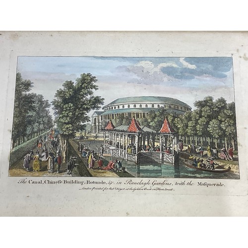 37 - SET OF 8 FRAMED COLOURED ETCHINGS DEPICTING ITALIAN GRAND TOUR SCENES, ‘PRINTED FOR ROBERT SAYER, MA... 