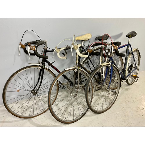 436 - 3 VINTAGE RACING BIKES AND ACCESSORIES