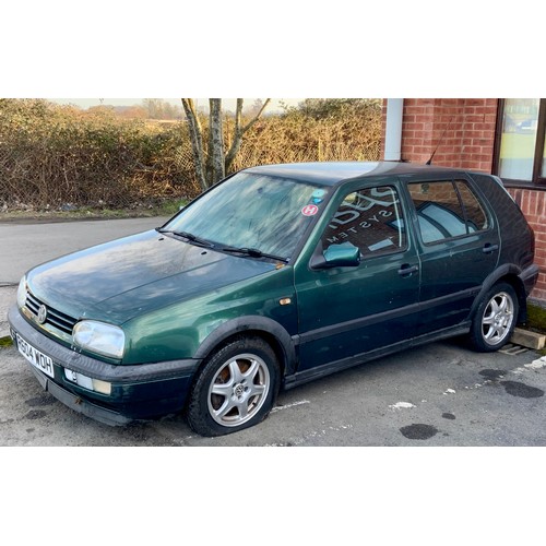 1 - MOTOR VEHICLE VW VOLKSWAGEN GOLF GTI, R604WOH, 1984 CC, PETROL, NO KEYS, NO DOCUMENTS, SOLD AS SEEN,... 