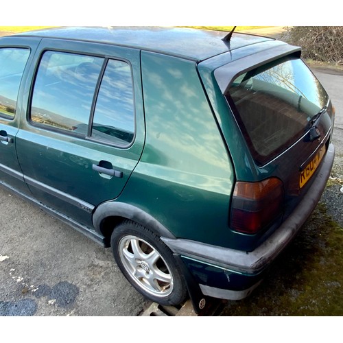 1 - MOTOR VEHICLE VW VOLKSWAGEN GOLF GTI, R604WOH, 1984 CC, PETROL, NO KEYS, NO DOCUMENTS, SOLD AS SEEN,... 