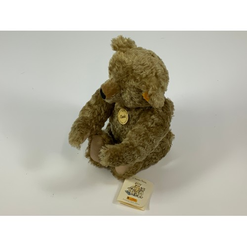 68 - STEIFF BOXED BEAR, CLASSIC TEDDY BEAR 35 MOHAIR 028755, APPROX. 28 CM SITTING