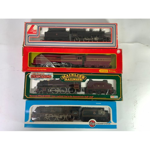 388 - TRIANG HORNBY BOXED 6244 CORONATION (RENAMED), LIMA CRAB, TWO ROYAL SCOT LOCOMOTIVES, AIRFIX & MAINL... 