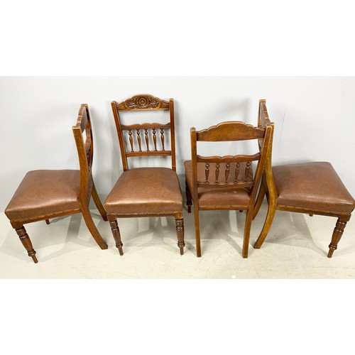 660 - A SET OF 6 DINING CHAIRS BELIEVED TO BE BY WEBBER FURNITURE