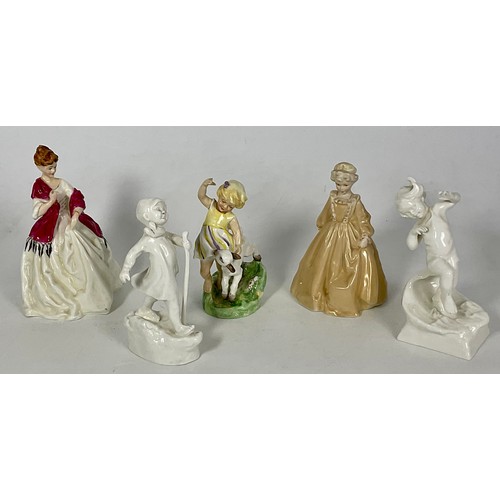 116 - MISC. ROYAL WORCESTER FIGURES AND BLANKS