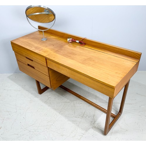 606 - LATE CENTURY DRESSING TABLE 132cm LONG