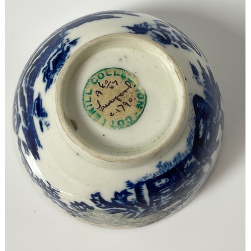 247 - ANTIQUE BLUE AND WHITE TEA BOWL FROM COTTERILL COLLECTION