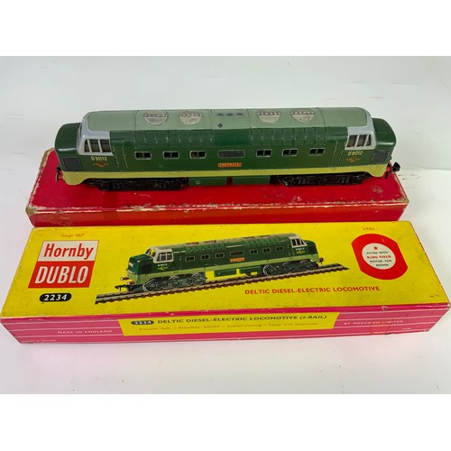 424 - HORNBY DUBLO, BOXED 2234, DELTIC CLASS 55, D9012 CREPELLO