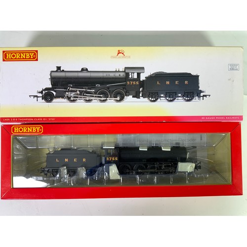 472 - HORNBY R3088X, LNER 2-8-0 THOMPSON CLASS 01 3755, BOXED, ADVISED DCC FITTED, & APPEARS UNUSED