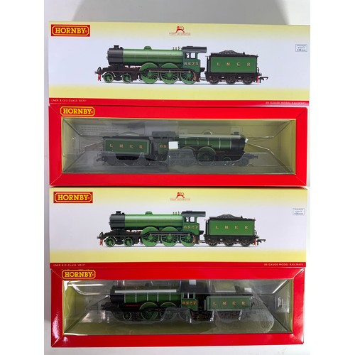 473 - HORNBY, 2 BOXED MODELS, R3544 LNER B12 CLASS 8527, & R3430 LNER B12 8573, BOTH BOXED, DCC READY & AP... 