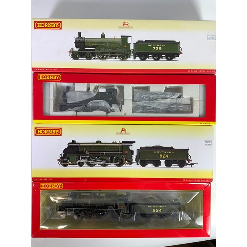 478 - HORNBY R3327 SR S15 CLASS 824 DCC READY, APPEARS UNUSED, & R2711 SR 4-4-0 T9 729, DCC READY, APPEARS... 