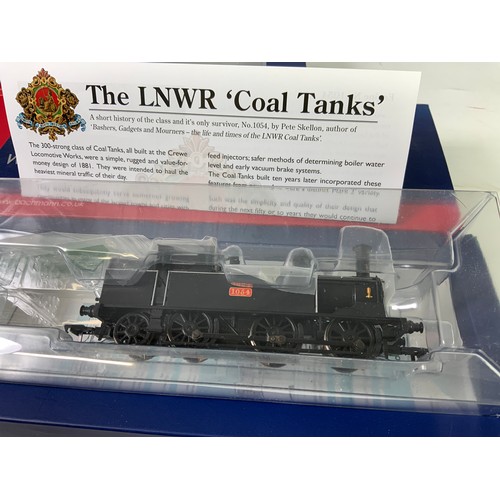 484 - BACHMANN, 2 BOXED LOCOMOTIVES, 31-165 L&Y 2-4-2 TANK 10695 LMS BLACK, 6DCC, & 35-050 LNWR COAL TANK ... 