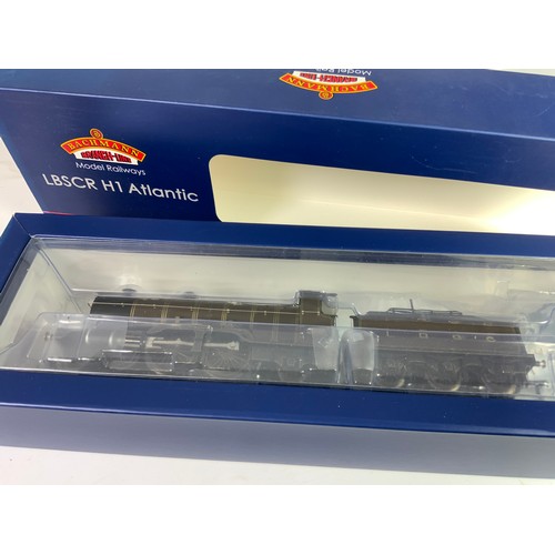 487 - BACHMANN, 2 BOXED LOCOMOTIVES, 31-910 H1 CLASS NO 39 LA FRANCE, LBSC LINED UMBER, 21 DCC, & 31-920 H... 