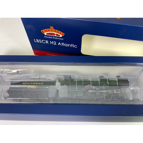 487 - BACHMANN, 2 BOXED LOCOMOTIVES, 31-910 H1 CLASS NO 39 LA FRANCE, LBSC LINED UMBER, 21 DCC, & 31-920 H... 