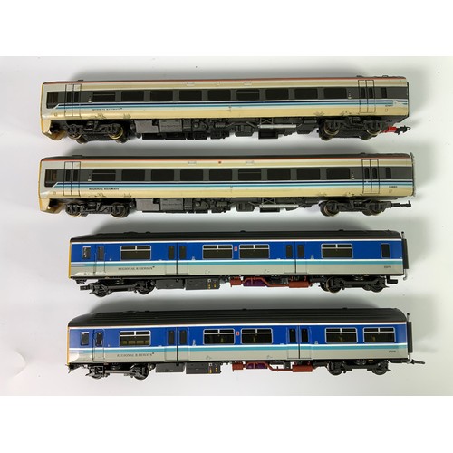 443 - BACHMANN U/B REGIONAL RAILWAYS 150/2 UNIT PLUS A BACHMANN 158 2 CAR UNIT