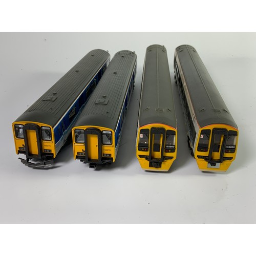 443 - BACHMANN U/B REGIONAL RAILWAYS 150/2 UNIT PLUS A BACHMANN 158 2 CAR UNIT