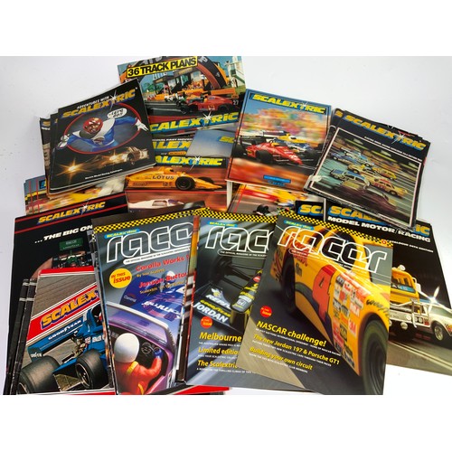 65 - SCALEXTRIC CATALOGUES & ASSORTED PUBLICATIONS, APPROX. 52 COPIES, SELECTION INCLUDING 2020, ADVENTUR... 